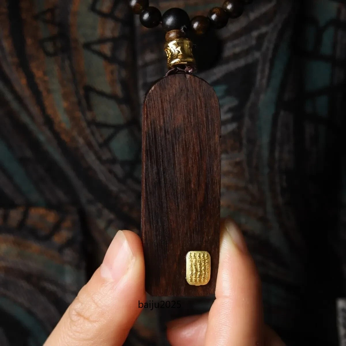 6mm*108 Natural Agarwood Prayer Beads Necklace Multi-loop Bracelet Pendant