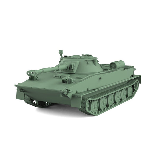SSMODEL SS587 1/200/350/700 Military Model Kit Soviet PT-76B Light Tank