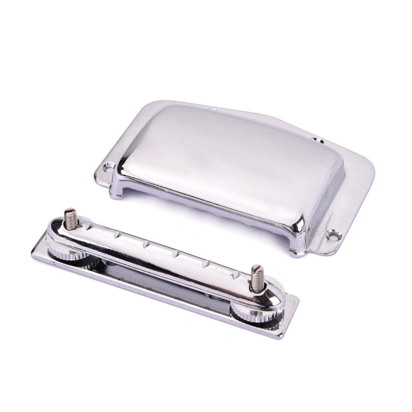 Fixed Bridge+Tailpiece Cover Protector Set For Teisco Vintage Electric Guitar