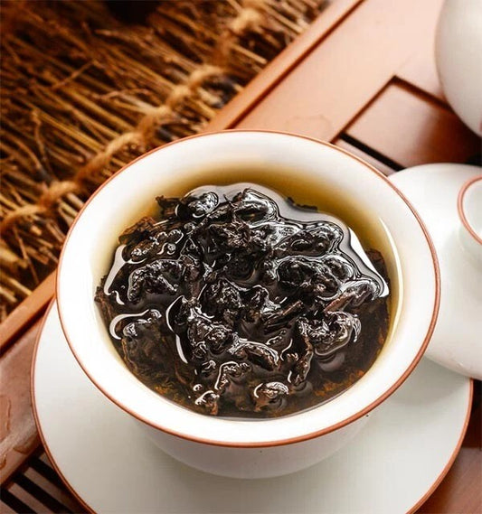 1000g Black Oolong Tea Tie Guan Ying Roasted High mountain olong Tea Oily Meals