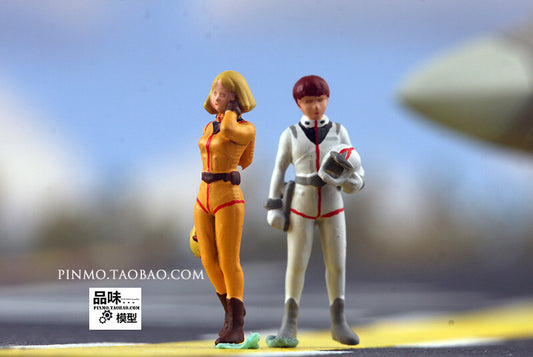 1/72 Future Mech Female Pilot 2 Soldier Model