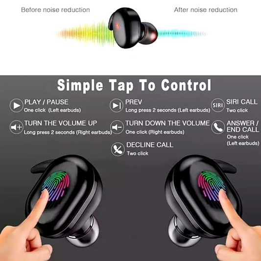Audifonos inalambricos Bluetooth 5.0 Auriculares Para Telefonos Tablet Universal