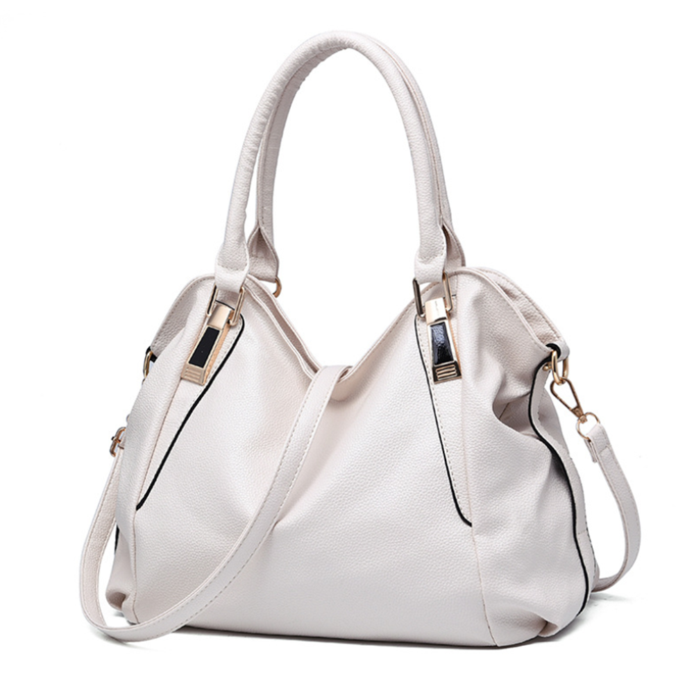 Women Fashion Faux Leather Handbags Tote Shoulder Bag Messenger Crossbody Purse