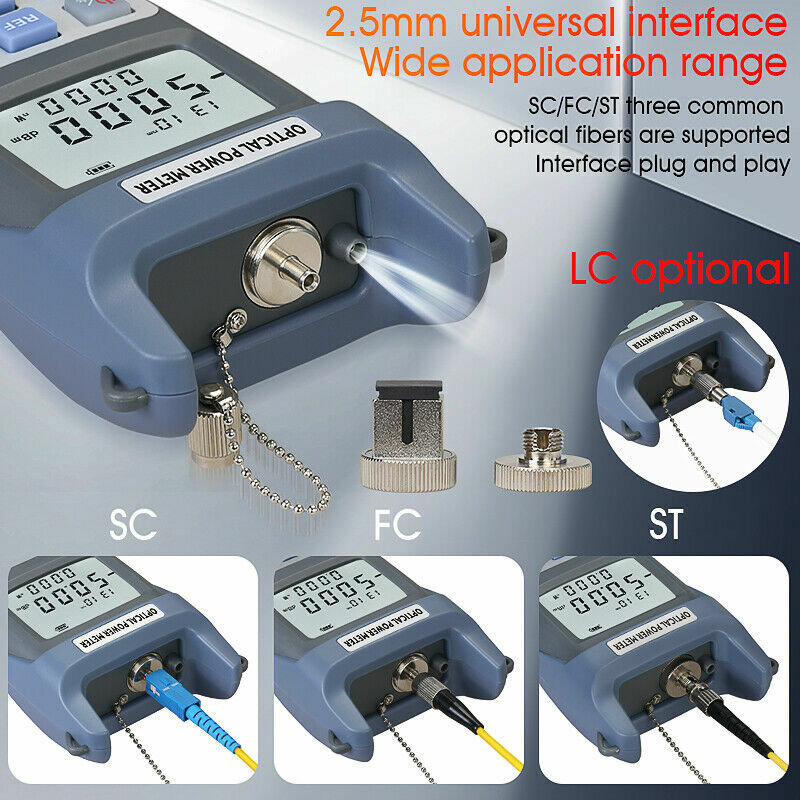 FTTH Fiber Optical Power Meter AUA-G510A Tester -50dBm~+26dBm SC/FC Connector