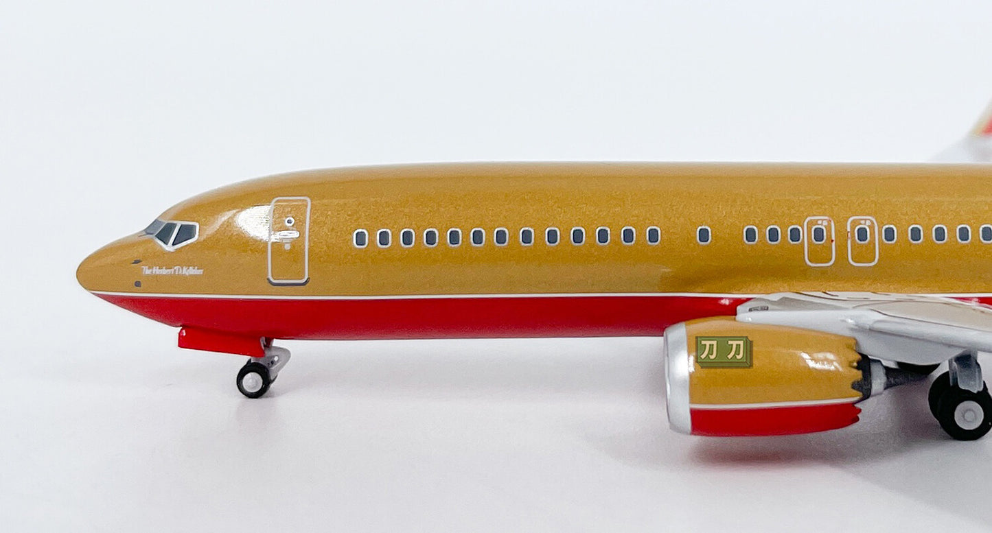 1:400 NG Lite SOUTHWEST AIRLINERS B737MAX8 Passenger Airplane Diecast Model