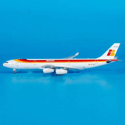 1:400 Phoenix IBERIA AIRBUS A340-500 Passenger Airplane Diecast Aircraft Model