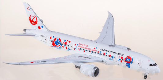1:200 SQ Wings Japan Airlines Boeing 787-8 JA823J Passenger Plane Diecast Model