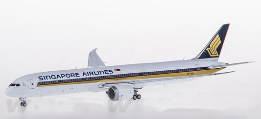 1:400 JC Wings SINGAPORE AIRLINES BOEING 787-10 Passenger Airplane Diecast Model