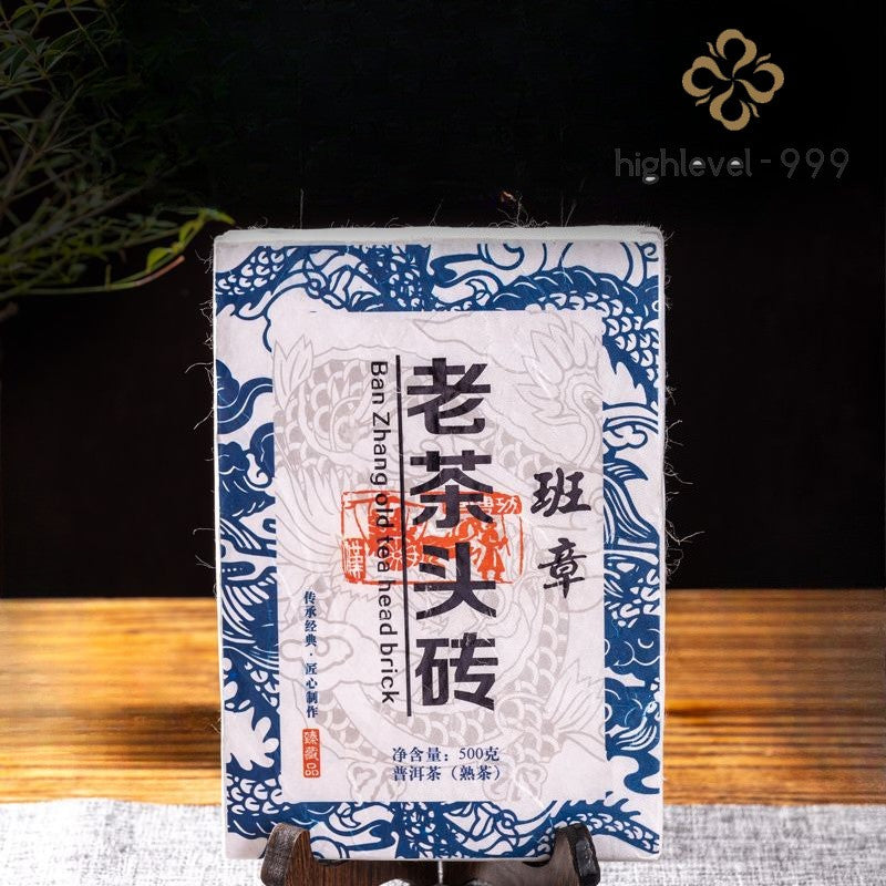 500g Yunnan Puerh Tea RipeBulang Ancient Tree Tea Brick