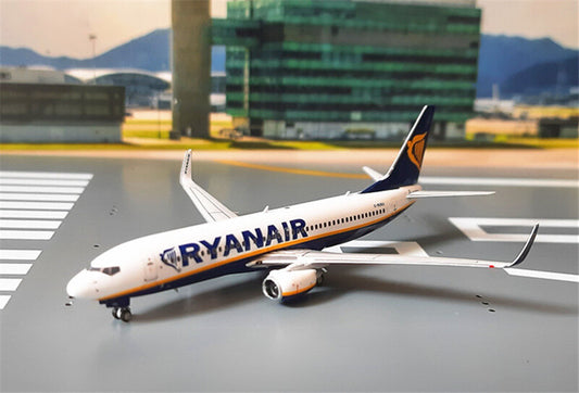 Phoenix Ryanair for Boeing B737-800 G-RUKA 1:400 DIECAST plane Pre-builded Model