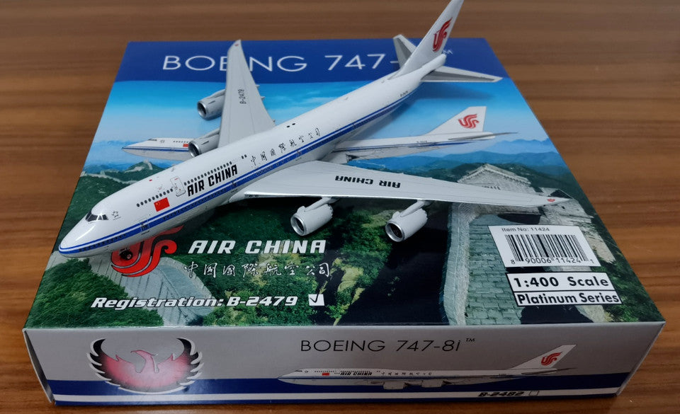 1:400 Phoenix AIR CHINA BOEING 747-8 Passenger Airplane Diecast Plane Model