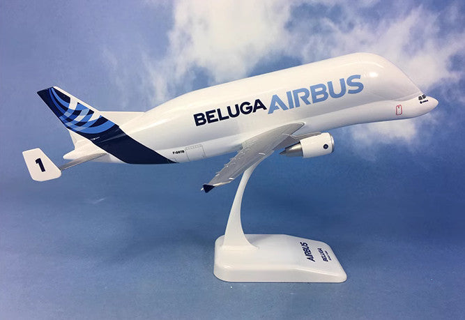 29CM 1:200 Risesoon BELUGA AIRBUS A300-600ST Airplane ABS Plastic Aircraft Model