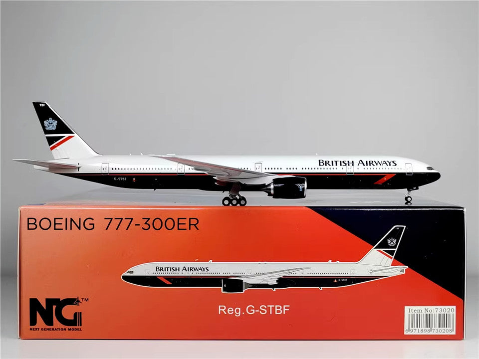 1:400 NG Model BRITISH AIRWAYS BOEING 777-300ER Passenger Airplane Diecast Model