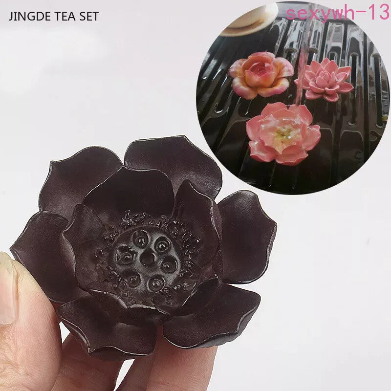 Ceramic Color-changing Tea Pet Chinese Tea Set Accessories Model Sculpture