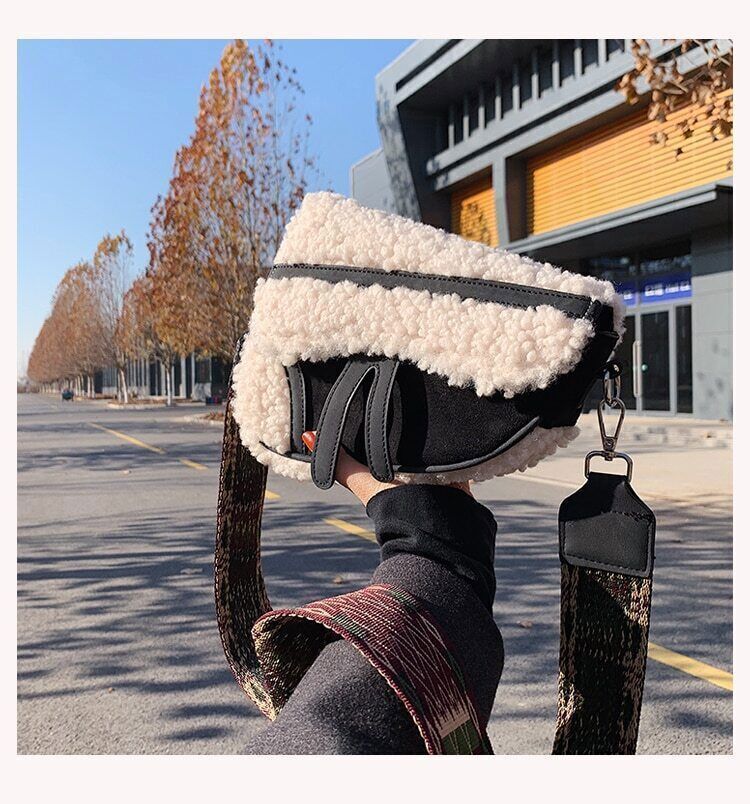 Saddle Handbag Women Shoulder Crossbody Bags Ladies Bag