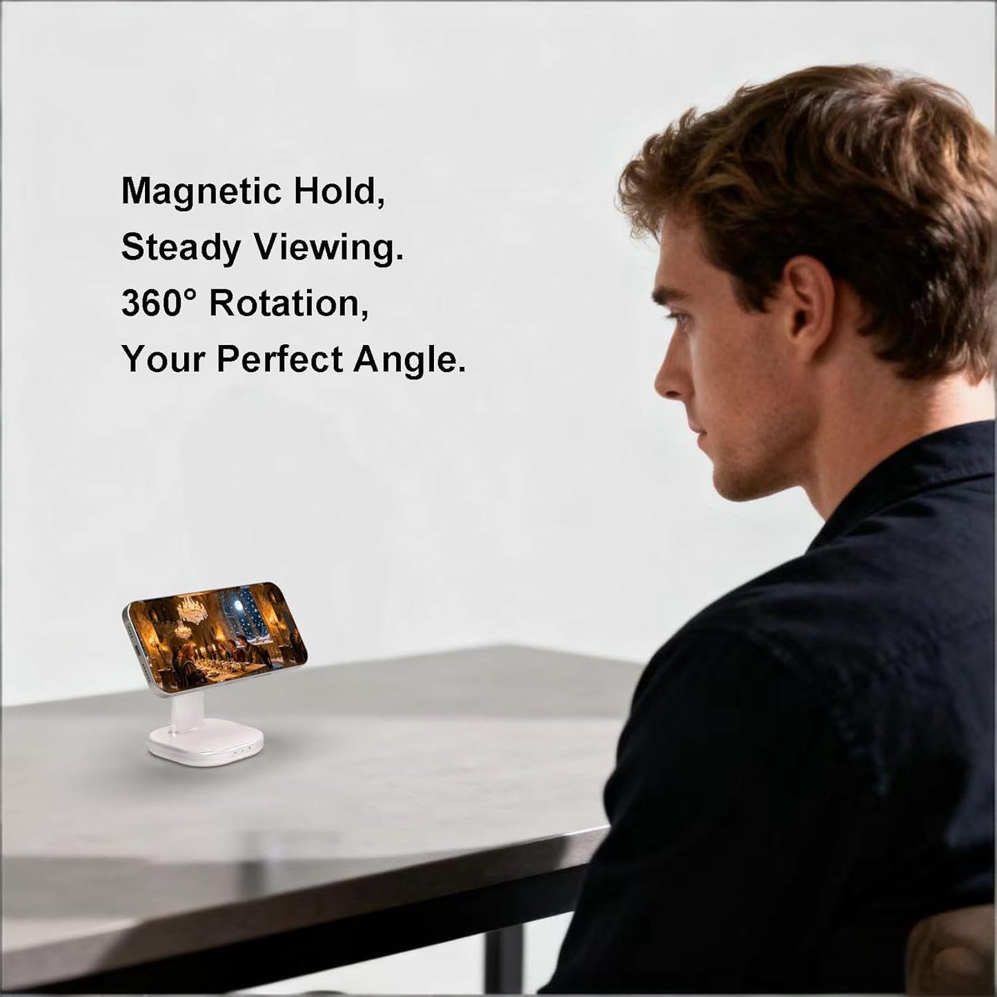 3 in 1 Wireless Charging Station for Magsafe Charger Stand,Magnetic Phone Charge