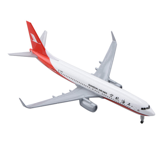 Diecast Alloy 1/350 Scale Shanghai Airlines B737 Airplane Model Toy Collection