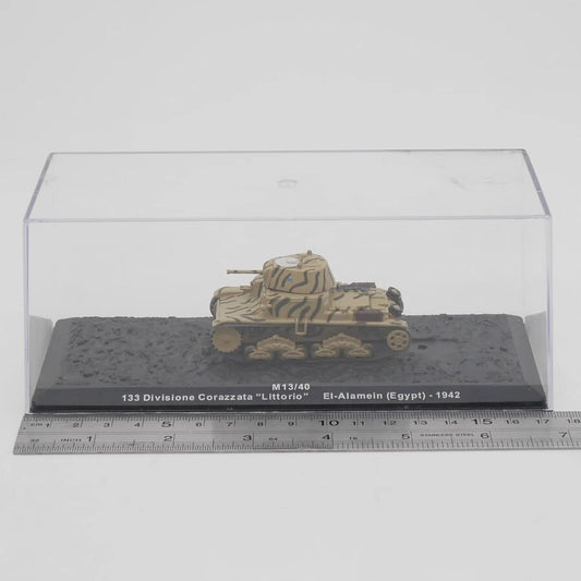 IXO 1:72 M 13/40 1942 WWII Italian Army Tank Alloy Military Model Ornament