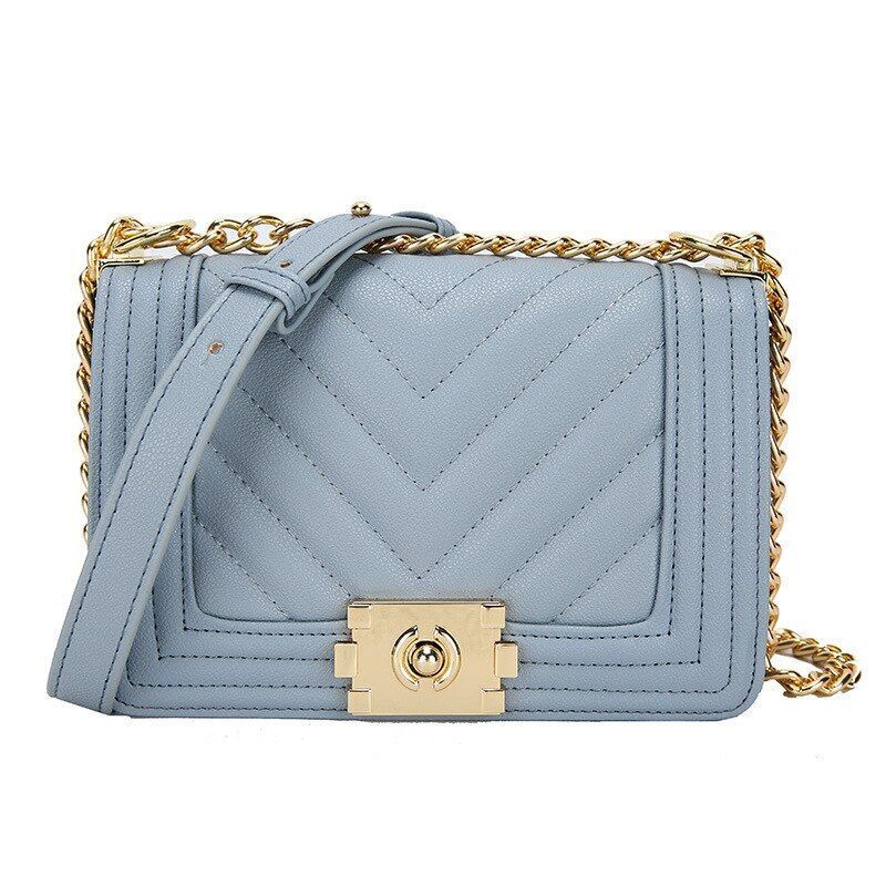 Retro Embroidery Chain Bag Handbag Shoulder Messenger Small Square Bag S/L Size
