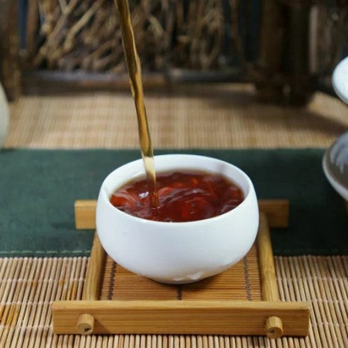 250g Liu Pao Brick Tea Guangxi Aged Liu Bao Tea Black Tea Dark Tea
