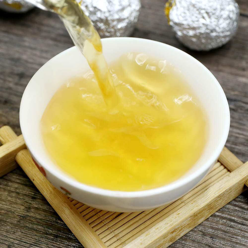 50g Chinese Sheng Puer Tea Yi Wu Big Tree“Dragon Ball”Mini Raw Puer Tuocha