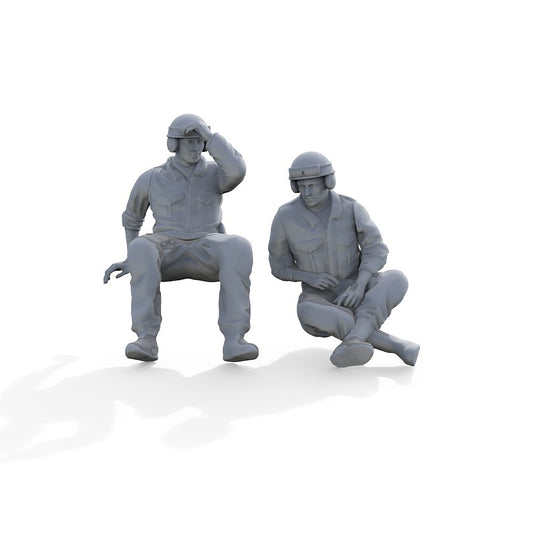 Yao's Studio SSTR87900B 1/87 Military Model UK Tank Soldiers