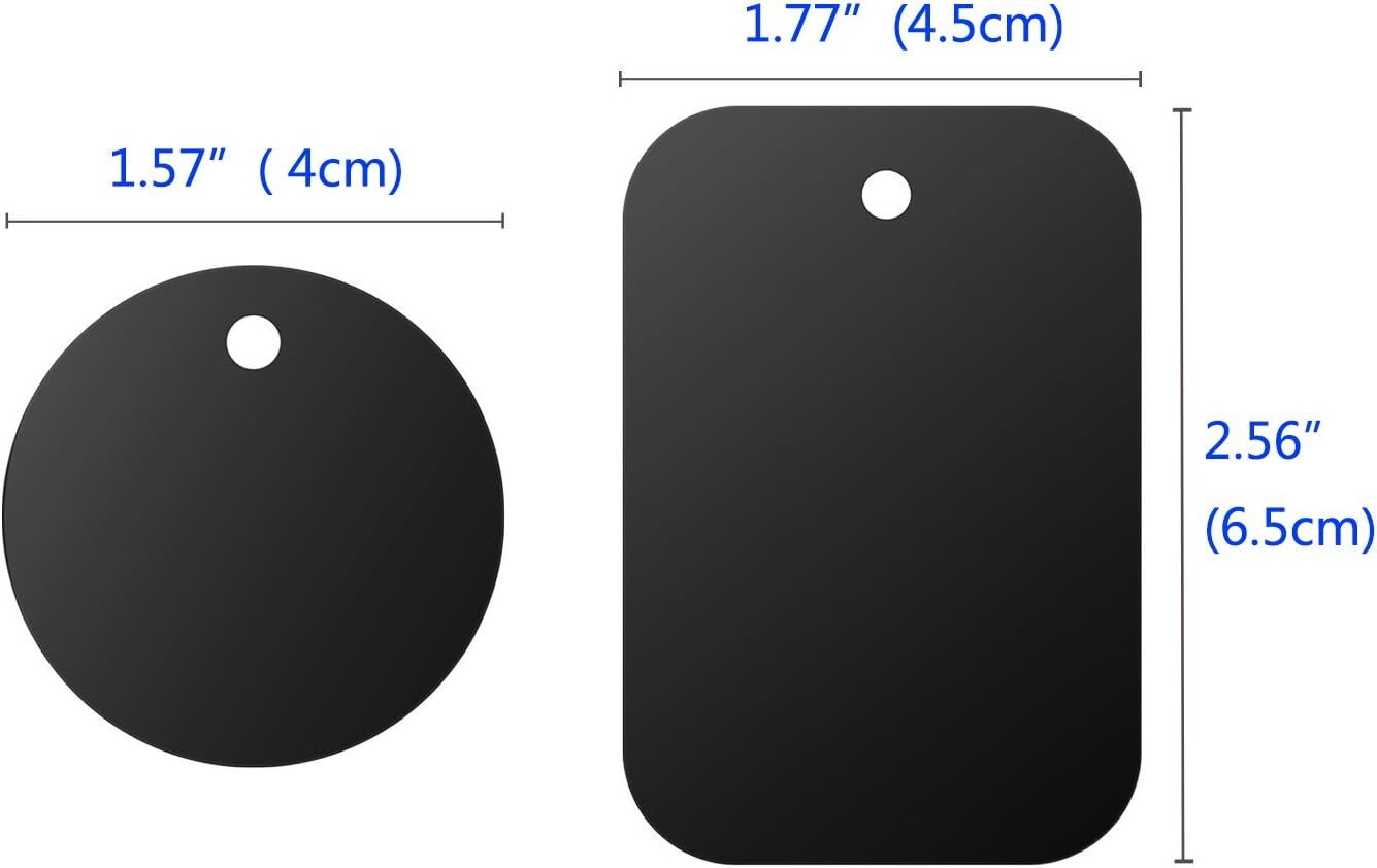 Metal Plates Adhesive Sticker Replace For Magnetic Car Mount Phone Holder Lot US