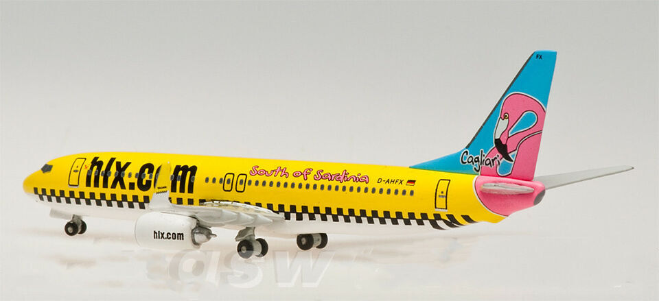 1:500 Herpa Hapag-Lloyd BOEING 737-800 Passenger Aircraft Diecast Airplane Model