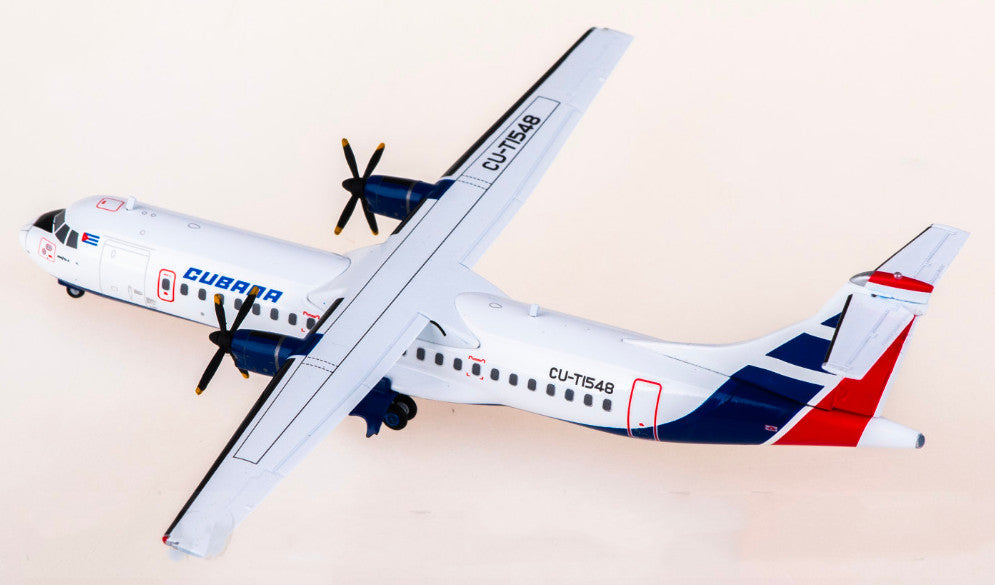 1:200 Geminijets Cubana ATR-72-200 CU-T1548 Passenger Airplane Diecast Model