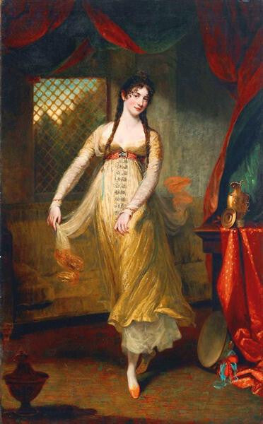 high quality oil painting handpainted on canvas "a young lady "
