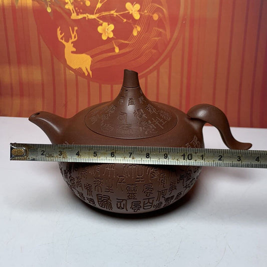 Vintage Chinese Yixing Purple Clay Teapot Zisha Ceremony Teaware Collection Art
