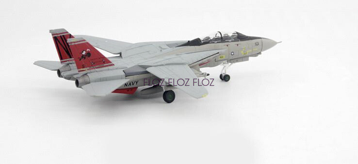 for TEERBO for US Navy F14B carrier for TOMCAT fighter F-14 1/100 plane model