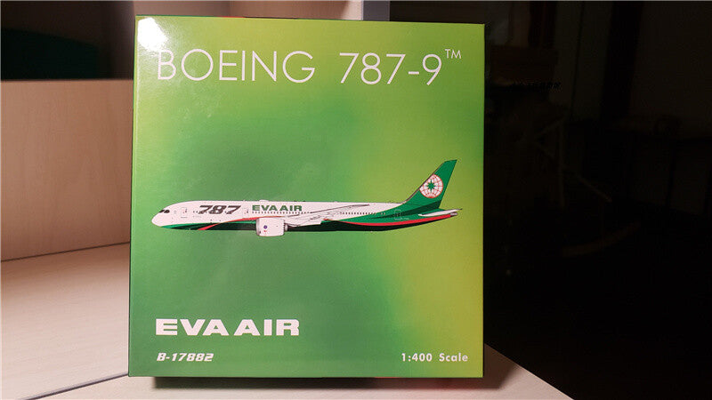 Phoenix EVA Air For Boeing B787-9 B-17882 Limited Edition 1/400 Aircraft Model