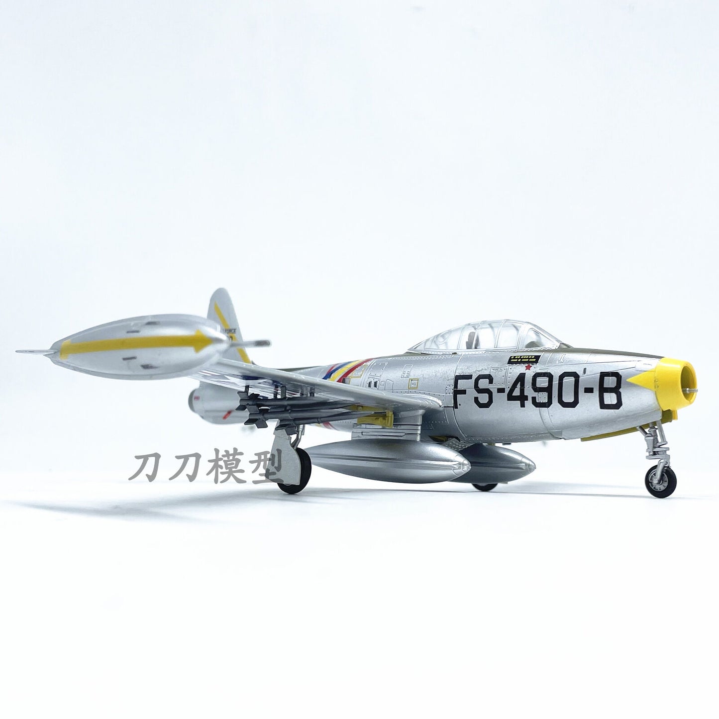1:72 Us F-84e Jet Fighter F84 Aircraft Model Display Collection