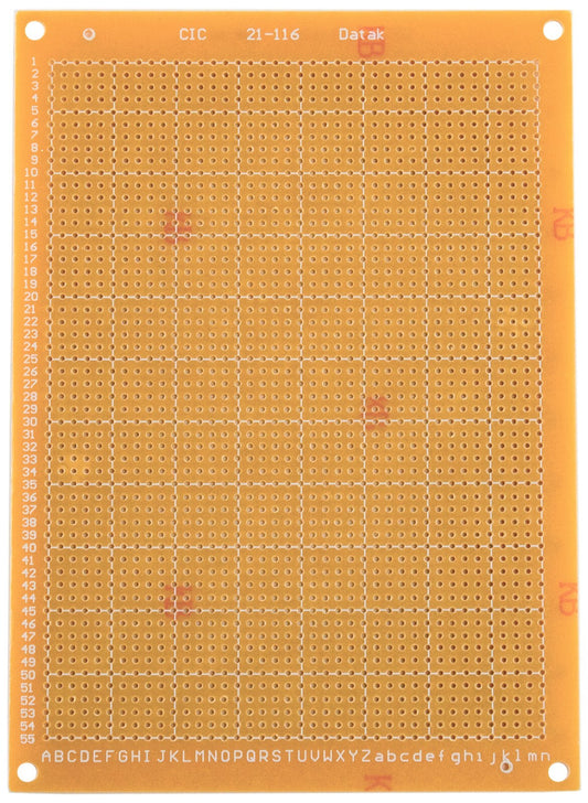Prototyping PCB Perfboard with 2,200 Holes, 6.3 x 4.5 Inches (Model 21-116)
