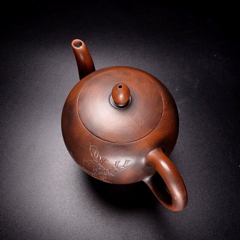 Chinese Yixing Zisha Clay Handmade Exquisite Teapot(美人肩 底款:周桂珍)