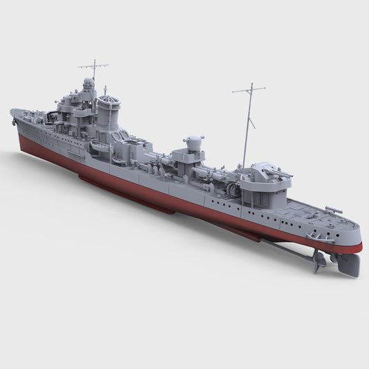 SSMODEL SSC733S 1/700 Model Italian Saetta Class Destroyer Saetta 1935 FULL HULL