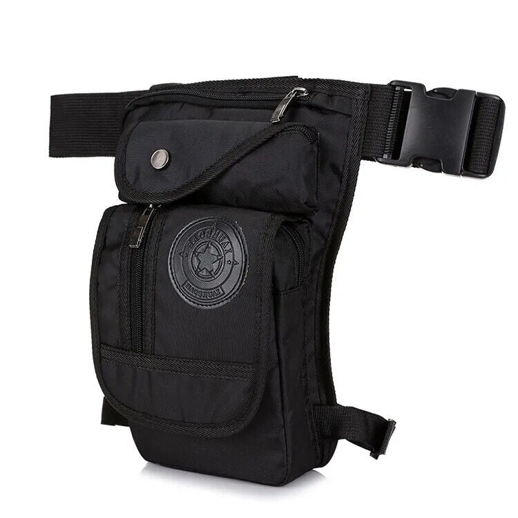 Men Drop Leg Bag Waist Cross Body Outdoor Sports Male Belt Hip Bags