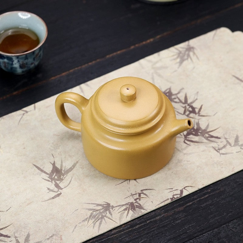 Original Yixing Zisha Duan Clay Tea Pot Chinese Character Carved Master Pot New