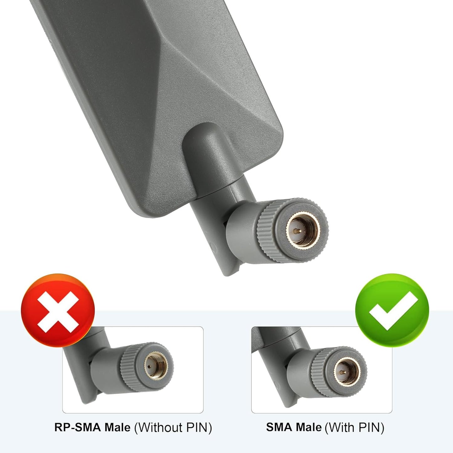Cellular Trail Camera Upgrade Replacement SMA Male Antenna Booster for Spypoint
