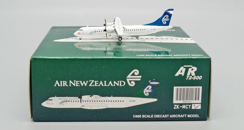 1:400 JC Wings AIR NEW ZEALAND ATR-72 Passenger Airplane Diecast Aircraft Model