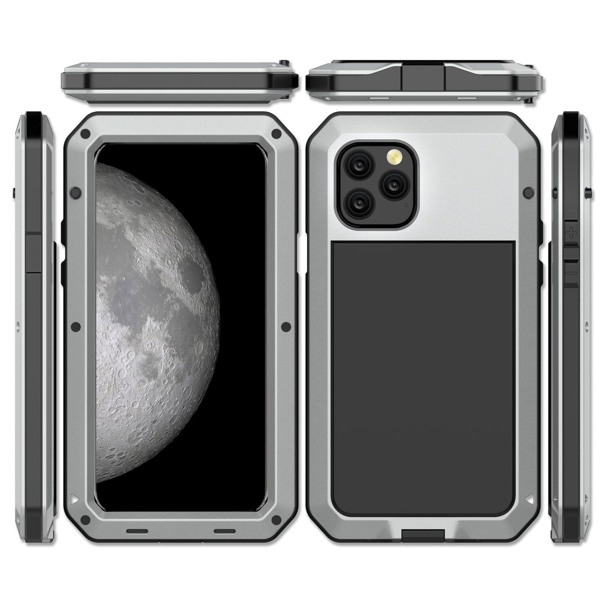 For iPhone 17/16/15/14/13/12 Pro Max/Samsung Waterproof Shockproof Aluminum Case