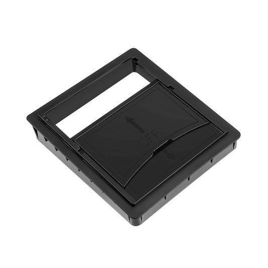 Black Car Center Plastic Storage Box Case For Tesla Model Y/Model 3 2021-2023