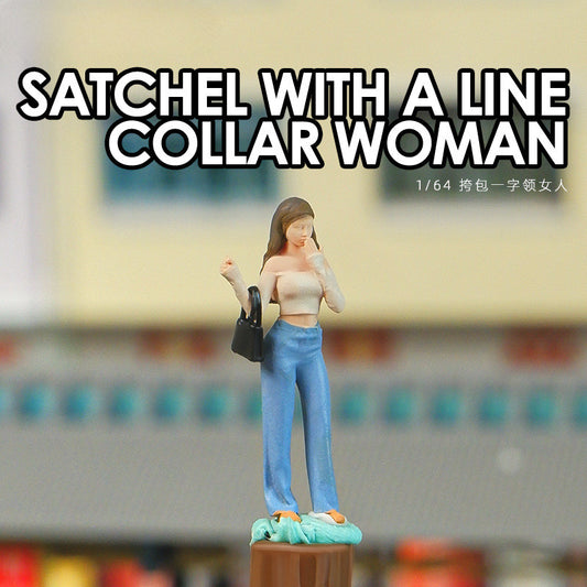 1/64 Trendy Girl Figure Model City Sexy Gril Scene Doll Display Model