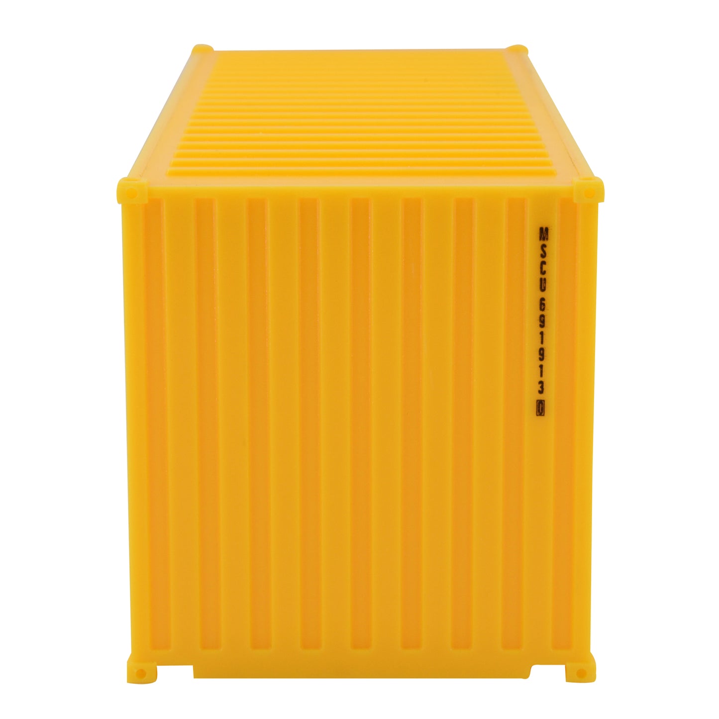 1:35 MSC 20GP Shipping Container Model Plastic Office Home Decorate Toy