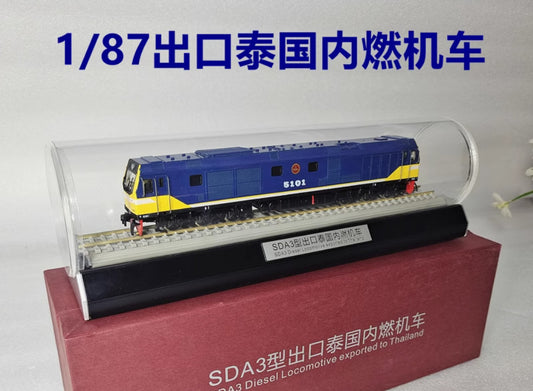 1:87 SDA3 Diesel Locomotive Exported to Tailand Train Diecast Model Collection