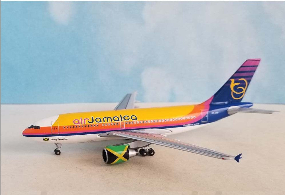 1:400 AeroClassics Air Jamaica Airbus A310-300 6Y-JAB Airplane Diecast Model