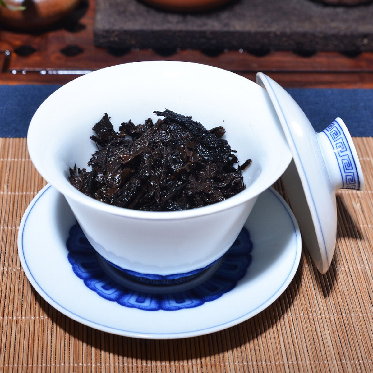 357g High Quality Ripe Pu erh Tea Yunnan Palace Tea Collection Cooked Tea Cake