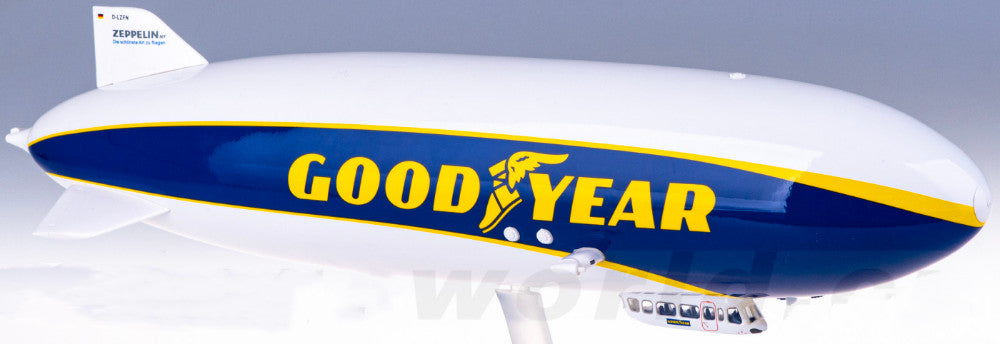 1:200 Herpa Zeppelin NT D-LZFN Goodyear Passenger Airplane ABS Plastic Model