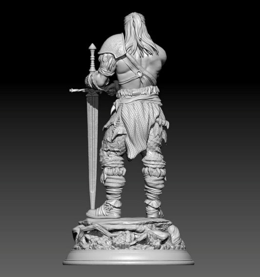 1/24 resin figure model Fantasy Tribe Prince 3D Printing Unassembled unpainted